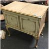 Image 1 : Brunswick "Victrola" early Record Player in Cabinet   #110743