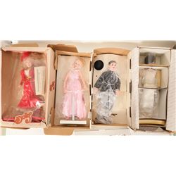 Four Celebrity Dolls   #103381