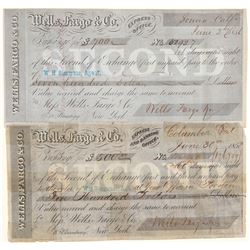 Two Wells Fargo Second of Exchanges  #102272