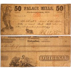 Palace Mills 50 cent Note  #58026