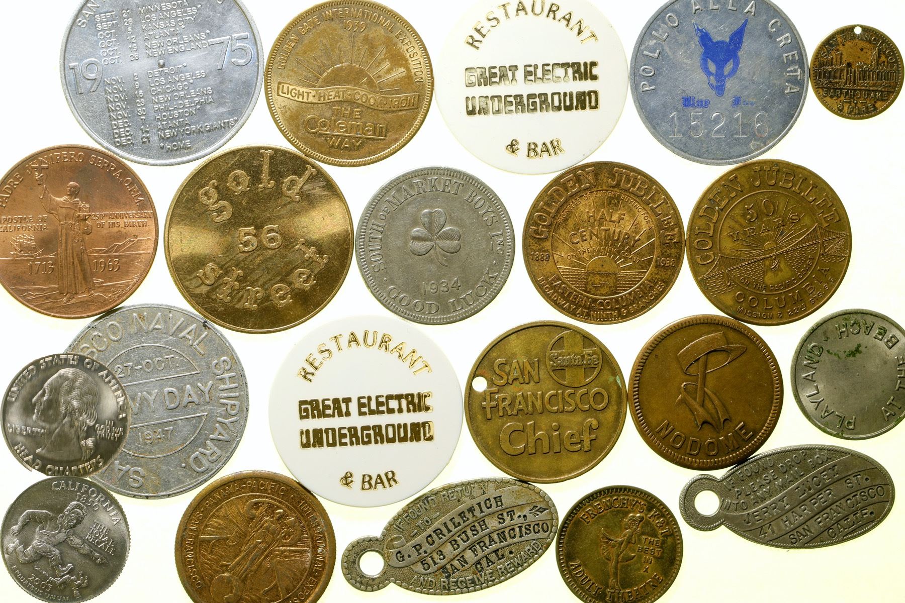 San Francisco Token Collection 101680