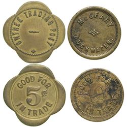 Two Eastern Nevada Tokens  #90384