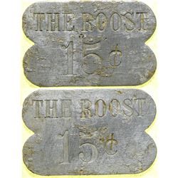The Roost Brothel 15-cent Token  #101832