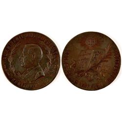 1906 Benito Juarez Centennial Medal  #110963