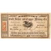 Image 1 : Kentucky Gold, Silver & Copper Mining Co. Stock Certificate  #101499