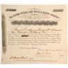 Image 1 : Sierra Nevada Lake Water & Mining Company Stock, Sierra County  #79706