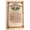 Image 1 : Judson Mfg. Company Bond, Dynamite Maker Signed by Judson  #110045