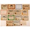 Image 2 : Boulder County, Colorado Mining Stock Collection  #107667