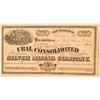 Image 1 : Ural Cons. Silver Mining Co. Stock Certificate (GT Brown Lith.)  #100959