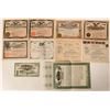 Image 2 : Pioche, Nevada Stock Certificate Collection  #110238