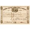 Image 1 : 1833 Version of Lykens Valley Coal Company Stock:  Very old and NUMBER 1  #81678