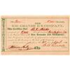 Image 1 : Rio Grande Ice Company Stock Certificate  #101565