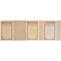 27th Year Gold Loan Bonds, Three Denominations, 1938  #106477