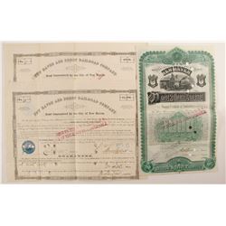 New Haven and Derby Railroad Co (3)  #87021