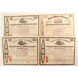 New York & Boston  Rail Road Co bonds  #87075