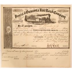 Peoria & Oquawka Rail Road Co.  #108646