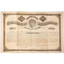 Georgetown Rail Road Co bond  #77273