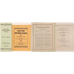 Mining Prospectus's / Idaho / 2 Items  #109654