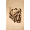 Image 1 : Cowboys on Horseback Meeting Up  #109847