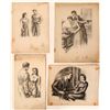 Image 1 : Four "At Home" couples  #110420