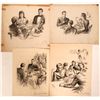 Image 1 : Four Dinner Groups  #110442