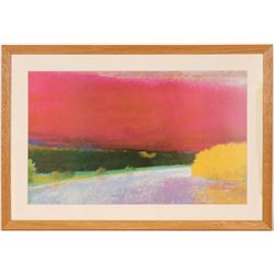 Print of Pastel Landscape  #109863