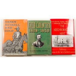 Georgia Gold Rush Books (3)  #58604