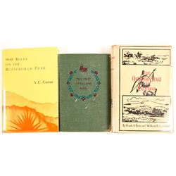 Overland Stage Books (3 count)  #63134