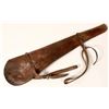 Image 2 : Brown Leather Vintage  Rifle Scabbard  #110637