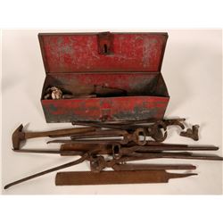 Farrier Horseshoeing Kit, Circa 1940  #110253