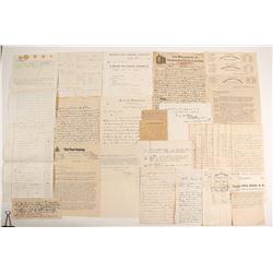 Swan, George Correspondence, 1867-1906  #90967