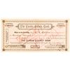 Image 1 : Eureka County Bank Stock Certificate  #54368