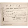 Image 1 : Washington Guard, Virginia City, NV Documents  #77665