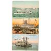 Image 1 : San Diego, CA Boat Postcards  #102365