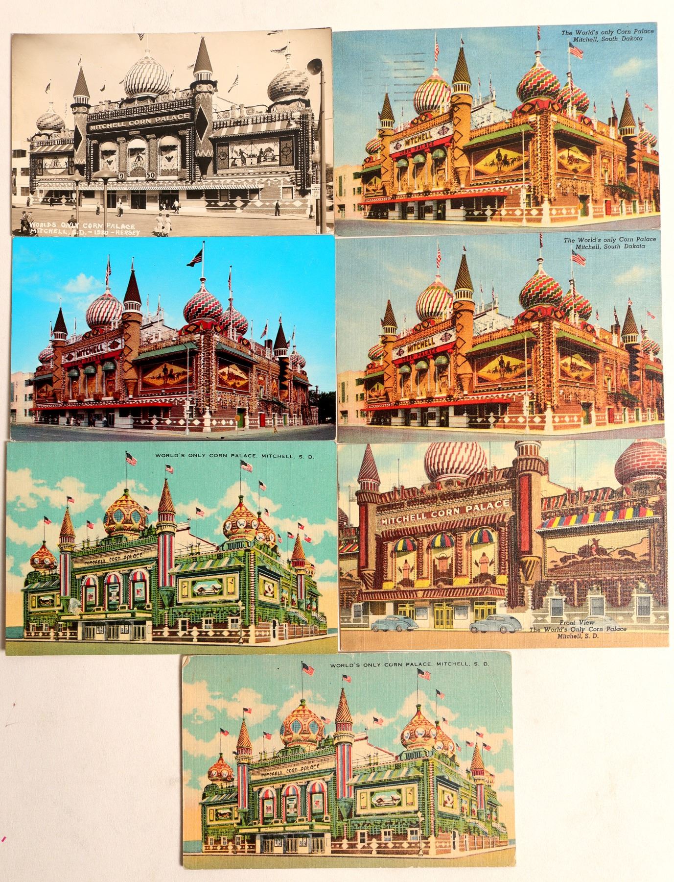 Mitchell Corn Palace SD Postcards 102684 mitchell-corn-palace-sd-postcards-102684