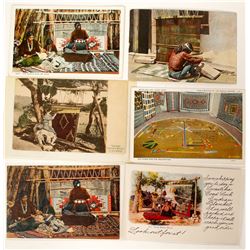 Indian Weaver Postcards (6)   #91164