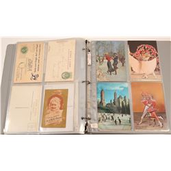 Ice skating Postcards  #105119