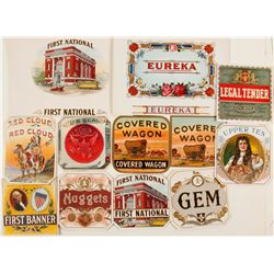 Colorful Cigar Box Labels (12)  #72062