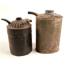 Antique Gas/Kerosene Cans  #57832