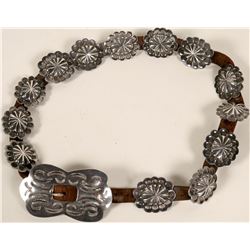 Silver Concha Belt  #109102