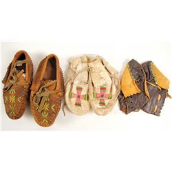 Small Moccasins, 3 Pairs  #90629