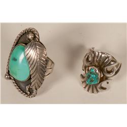 Two Navajo Rings  #109752