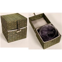 Polished Amethyst Sphere, 4 inches  #109168