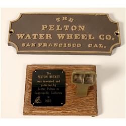 Pelton Wheel Collectible  #110728