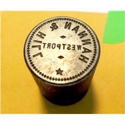Westport, WA Token Die  #85012