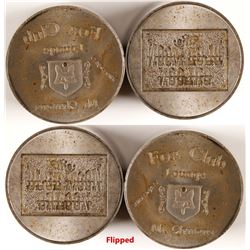 Two Saloon Token Dies  #80035