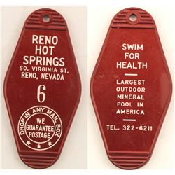 Reno Hot Springs Key Fob  #51434