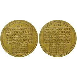 Calendar Medal  #100332