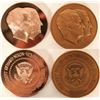 Image 1 : Nixon/Agnew Inauguration Medals (2)  #101728