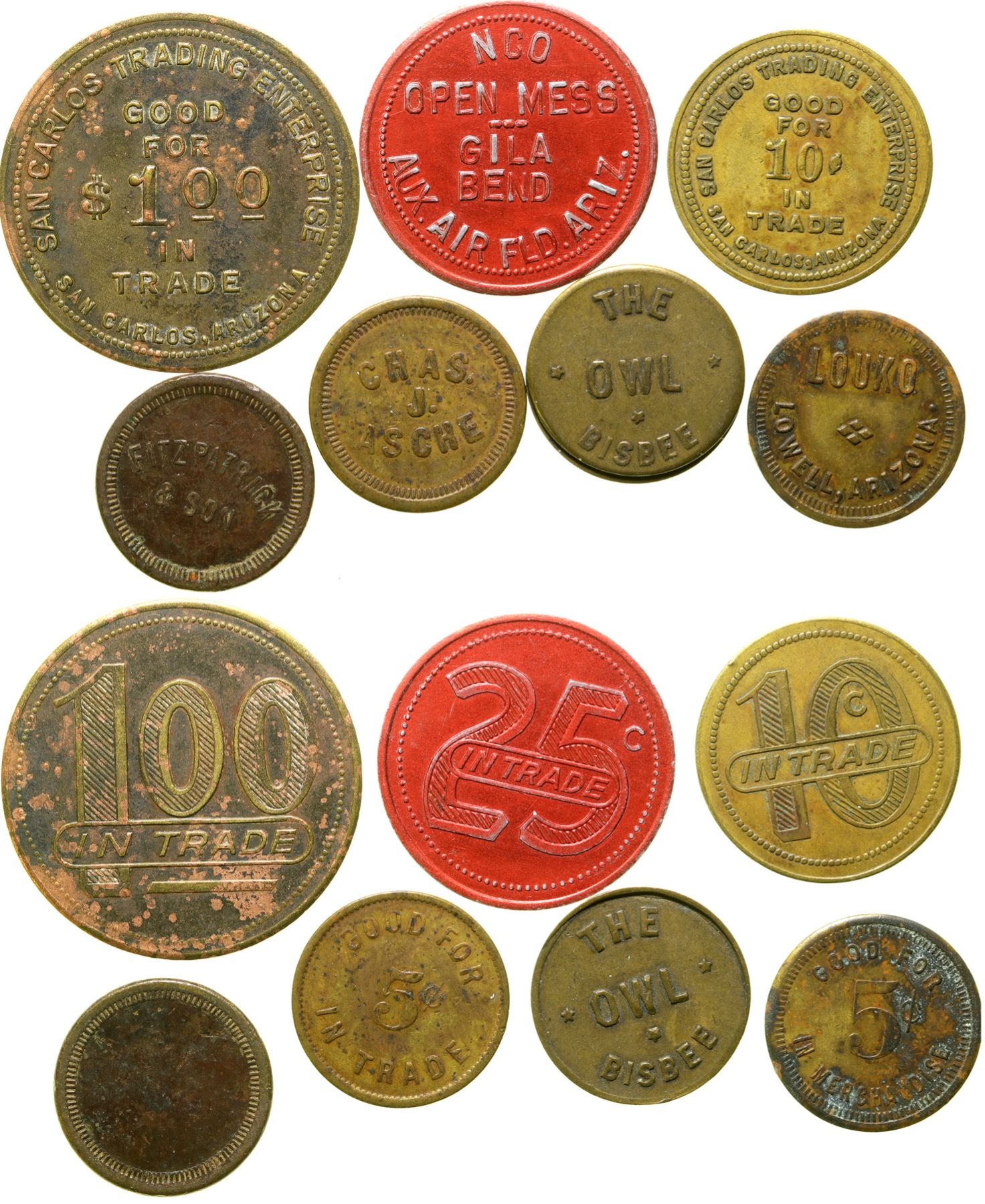 Arizona Token Collection #89078